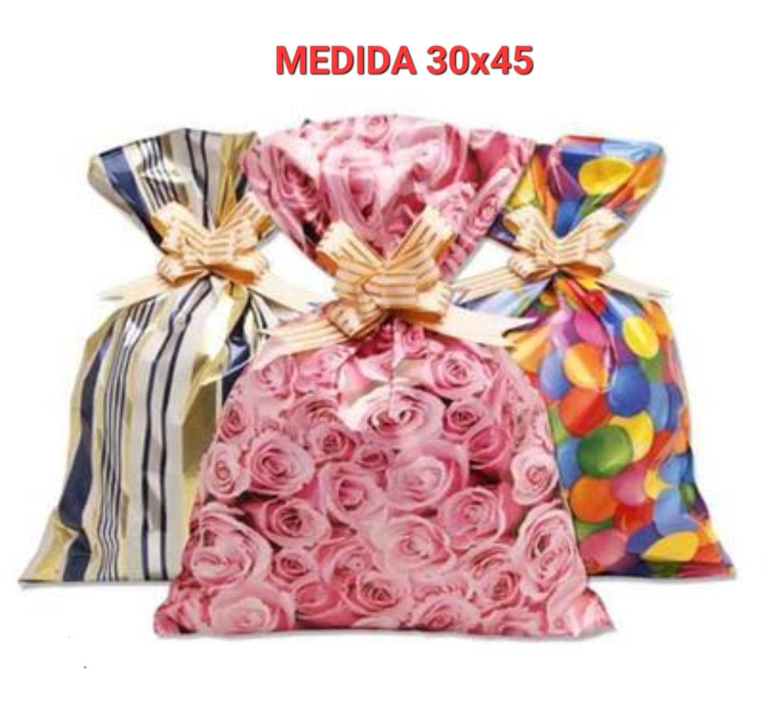 EMBALAGEM P/ PRESENTE 30x45 PCT50