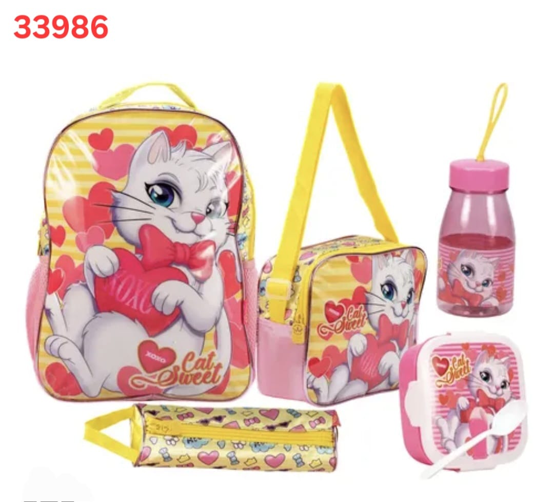 MOCHILA KIT ESCOLAR