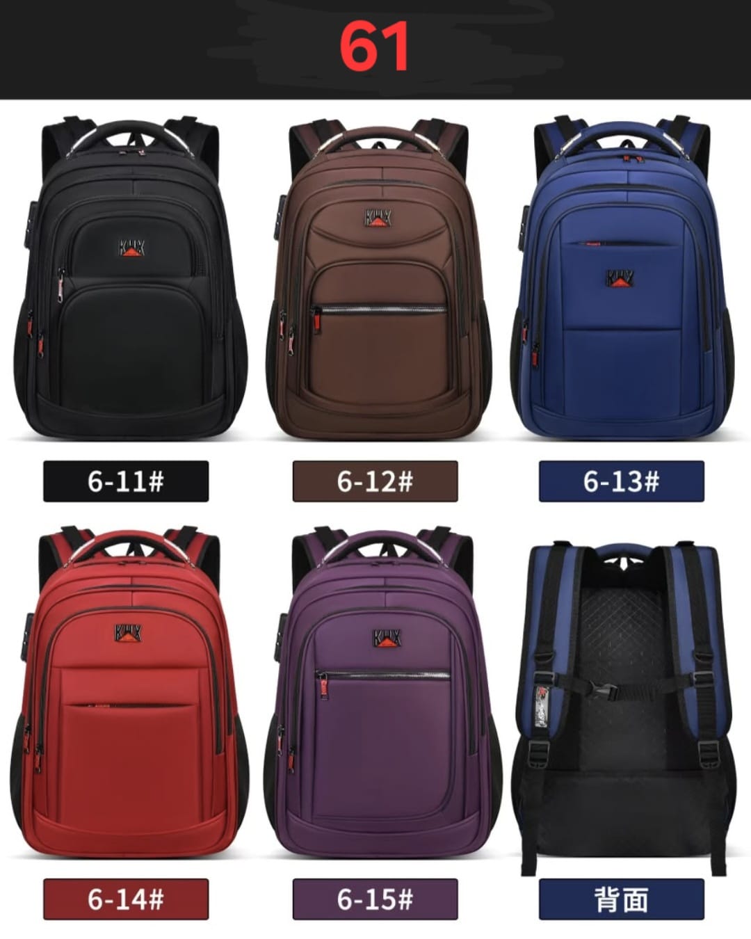 MOCHILA MASCULINA