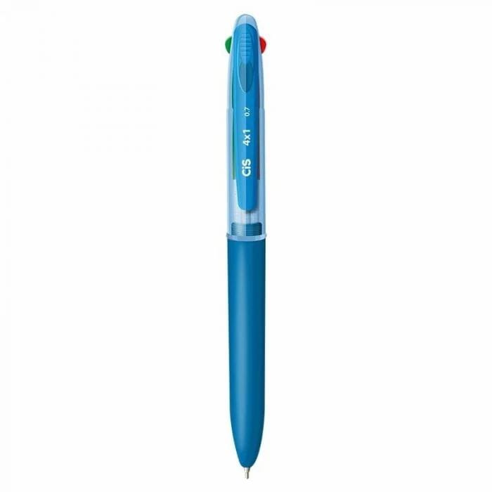 CANETA ESFEROGRAFICA CIS 4CORES PONTA0.7