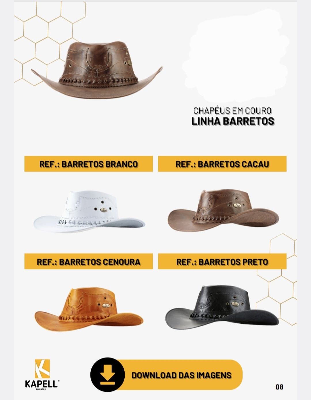 CHAPEU BARRETOS