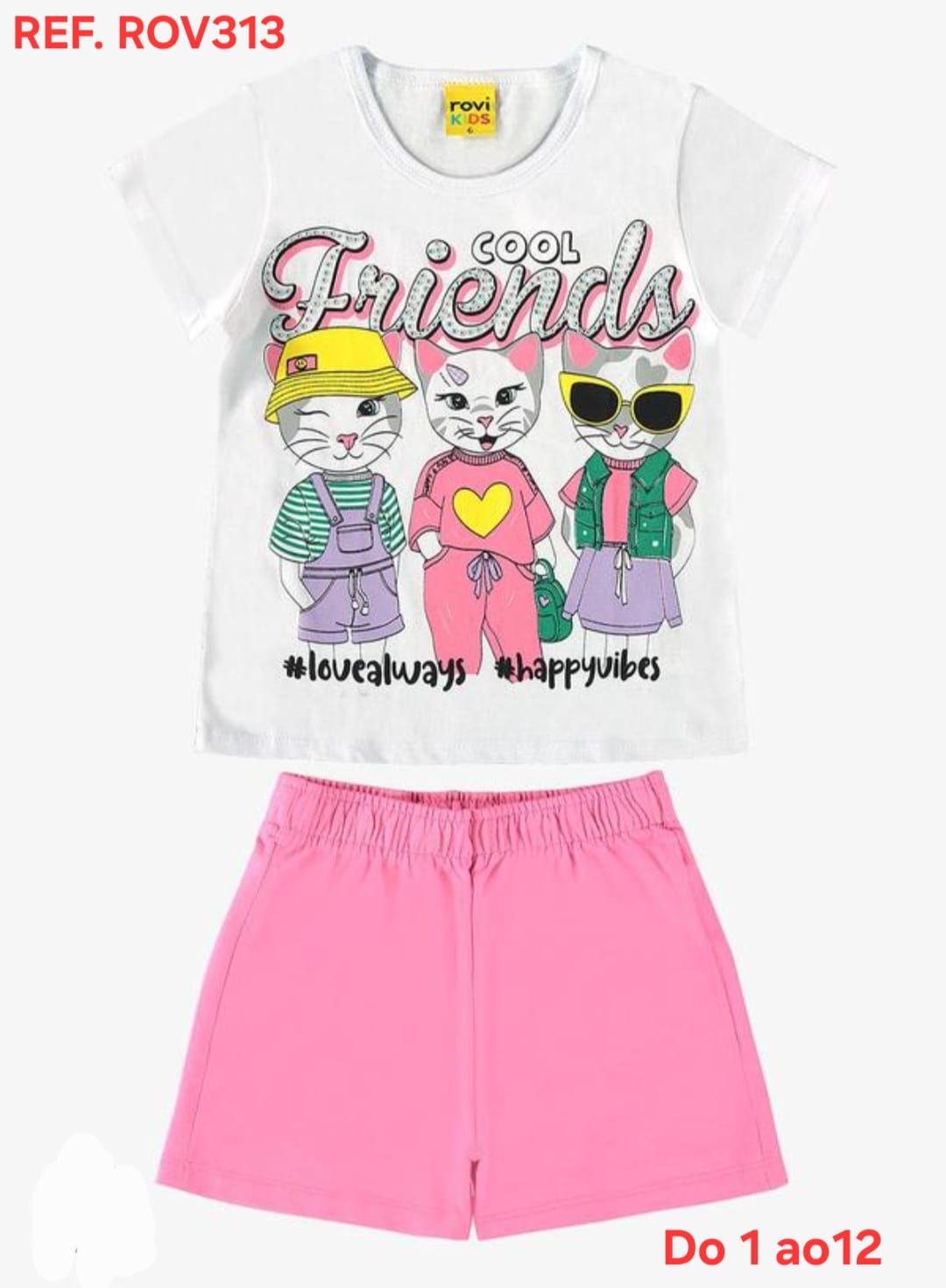 BLUSINHA INFANTIL ROVITEX