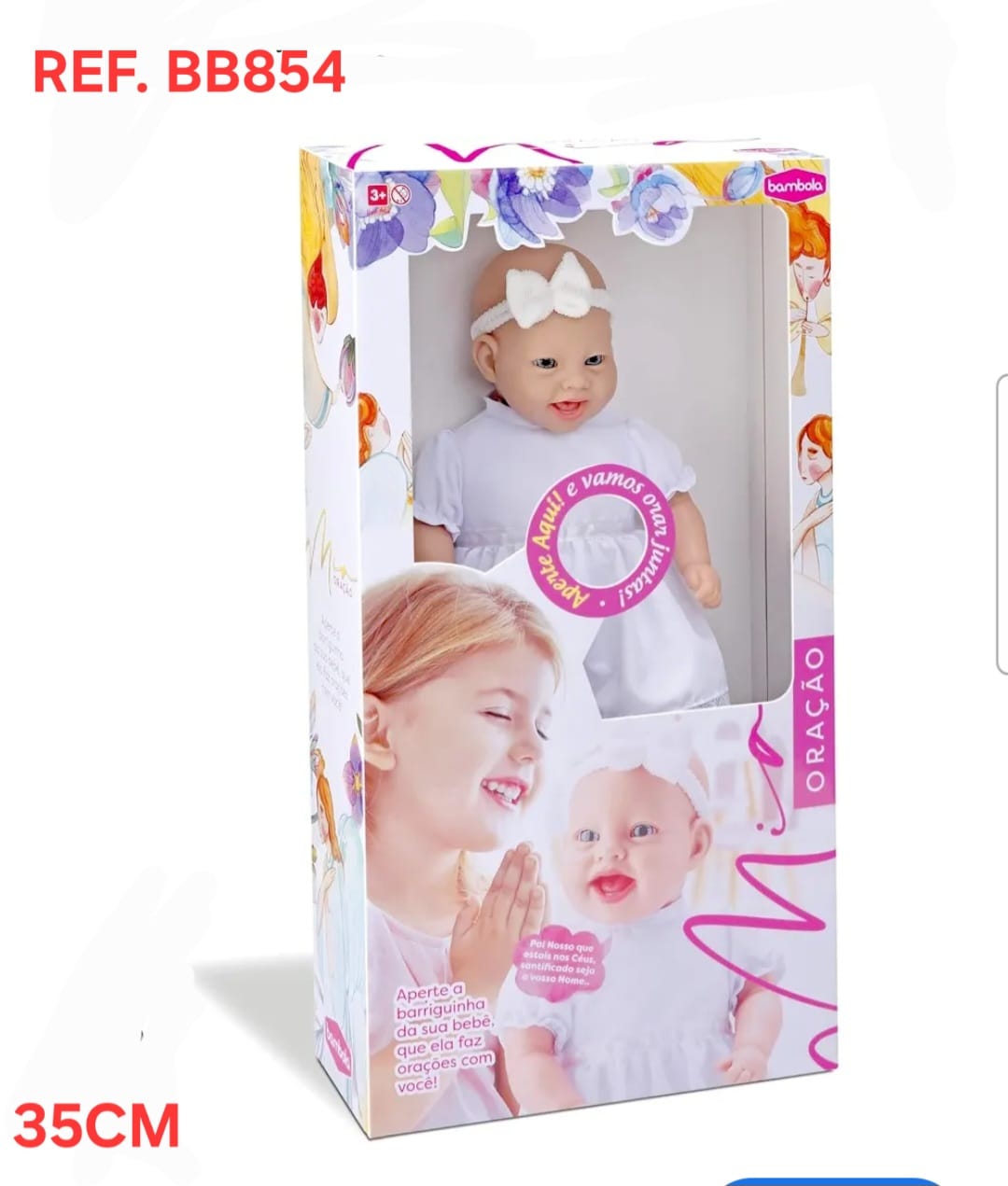 BONECA ORAÇAO