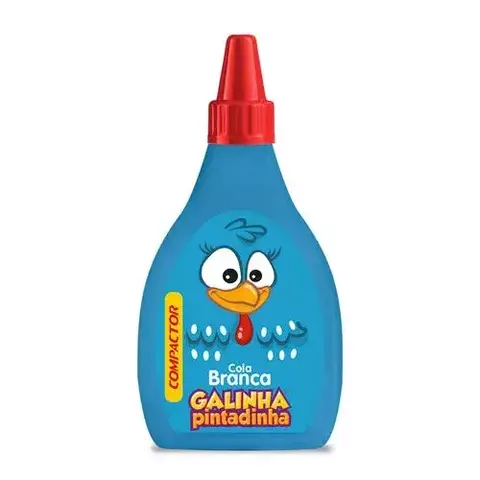 COLA BRANCA COMPACTOR GALINHA PINTATINHA
