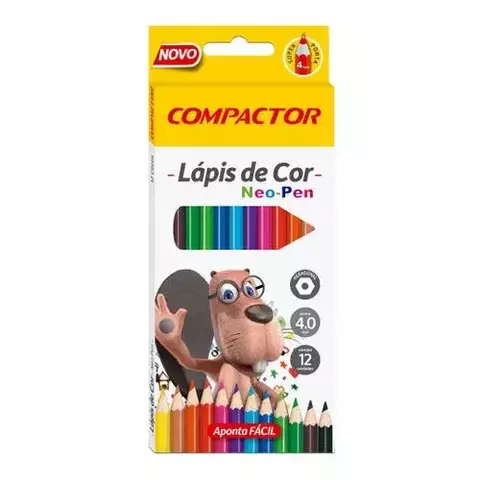 LAPIS DE COR NEOPEN COMPACTOR 12CORES
